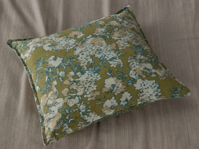 SPRING - Square linen cushion _ Society Limonta